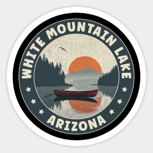White Mountain Lake Arizona Sunset Sticker